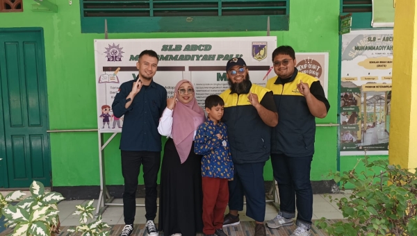Kunjungan Komdigi Jakarta Ke SLB ABCD Muhammadiyah Palu